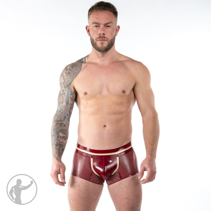 Rubber Mesh Backless Boxers