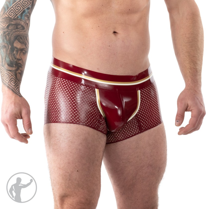 Rubber Mesh Backless Boxers