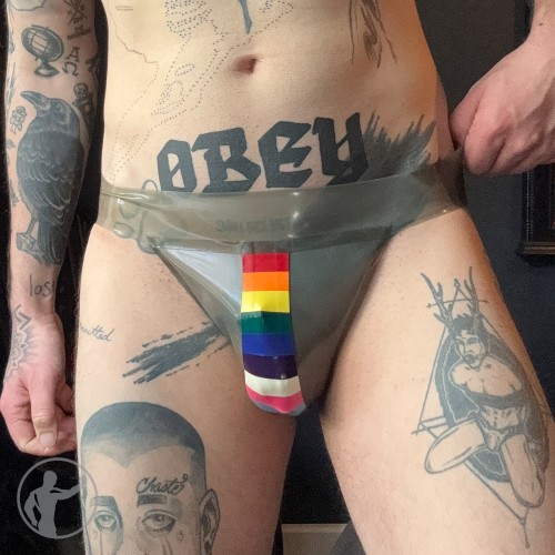 Rubber Pride Jockstrap
