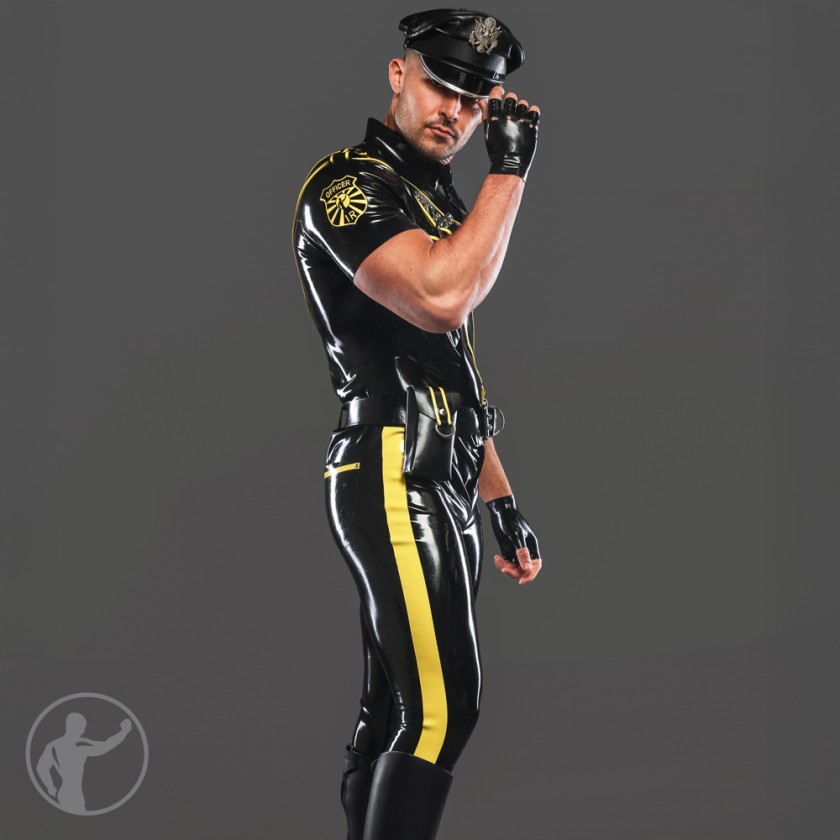 Rubber Officer Pants