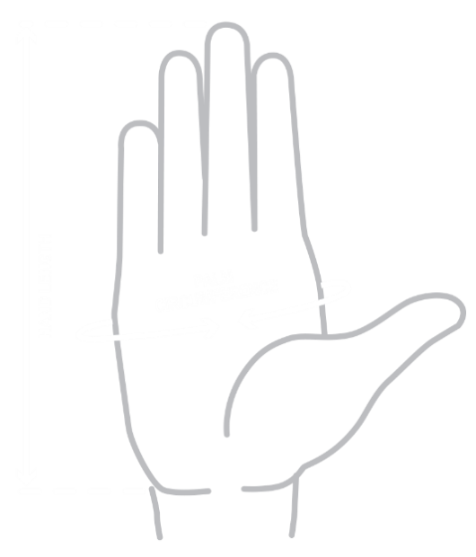 Sizing Guide Glove Image