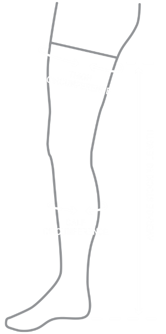 Sizing guide stocking image