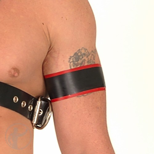 Rubber Lace Up Arm Bands 22cm Bicep