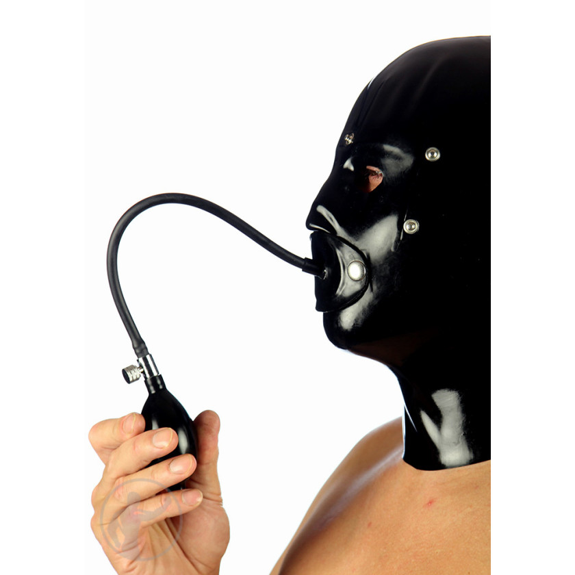 Rubber System Mask Butterfly Gag