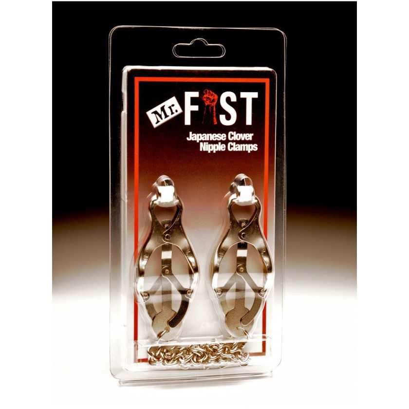 Mr Fist Nipple Clamps Chrome