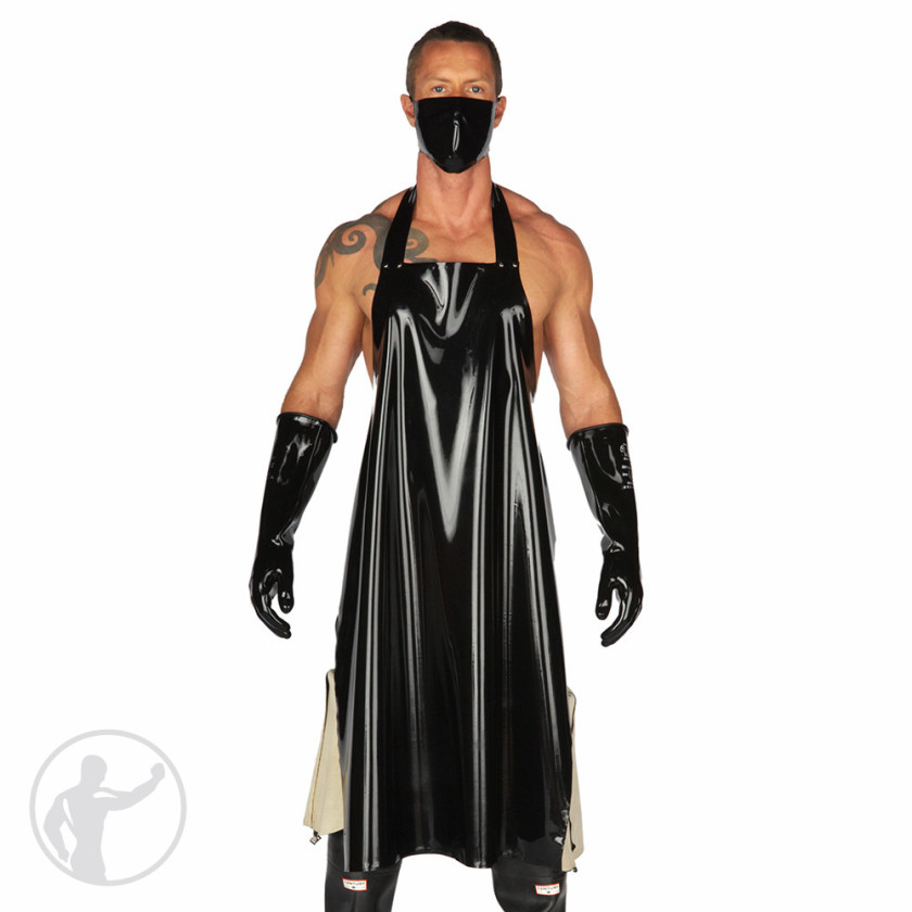 Rubber Surgical Apron & Mask