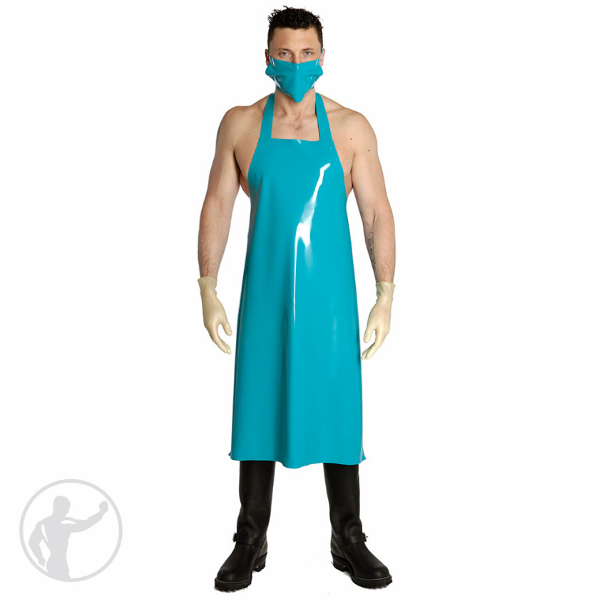 Medical Themed Rubber Apron & Mask
