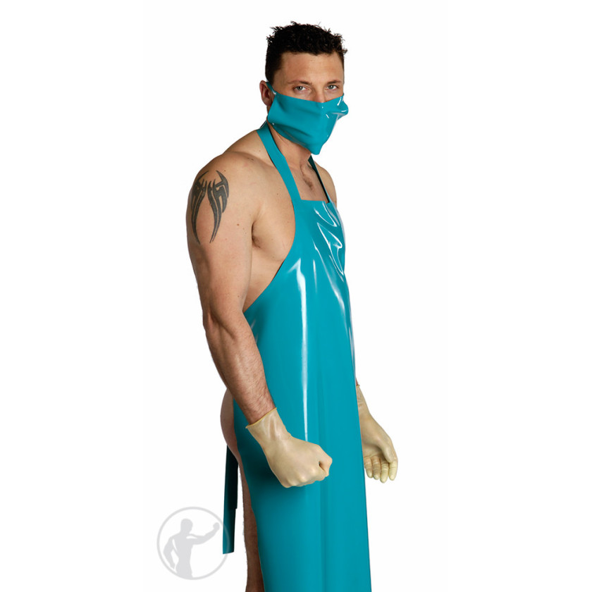 Rubber Medical Apron & Mask