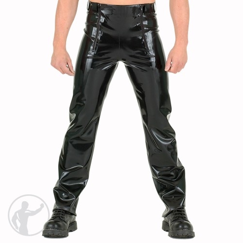 Rubber Sailor Front Jeans