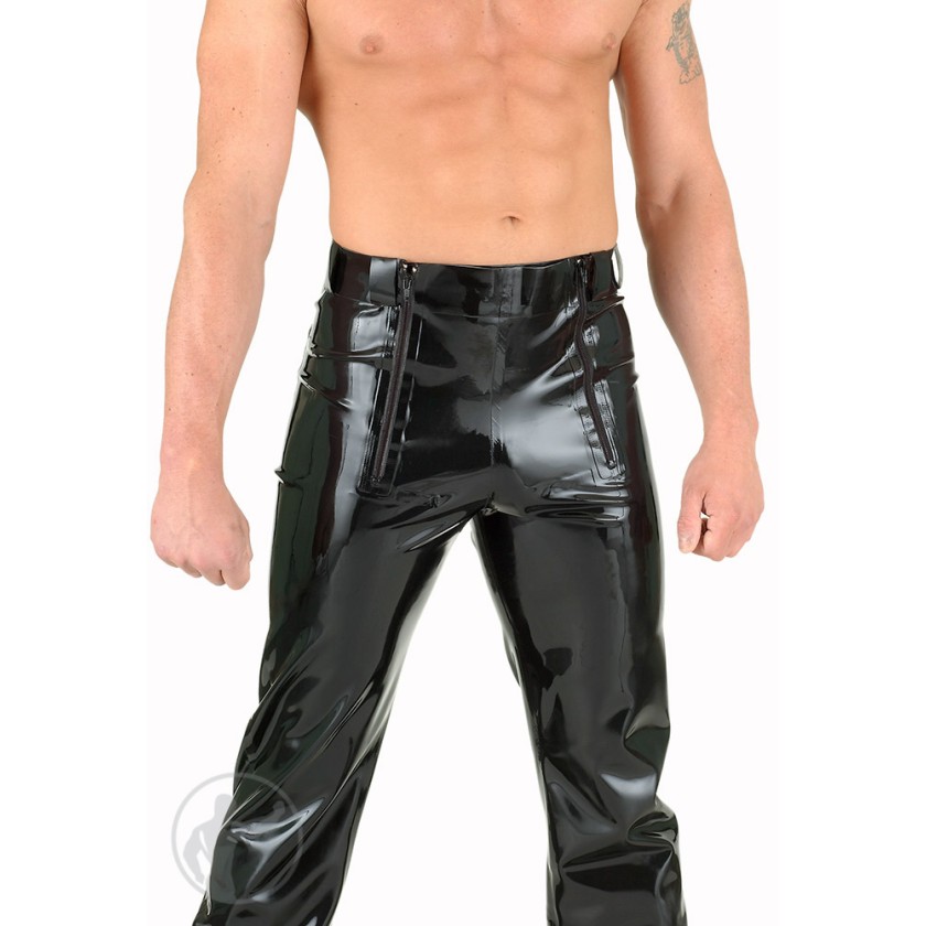 Rubber Sailor Front Jeans