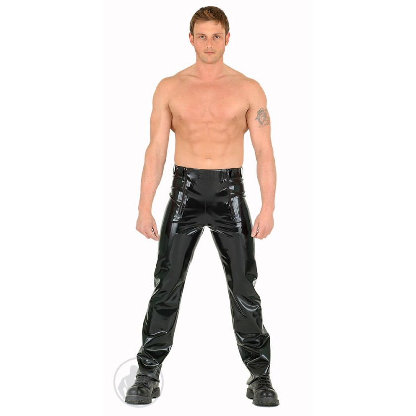 Rubber Sailor Front Jeans