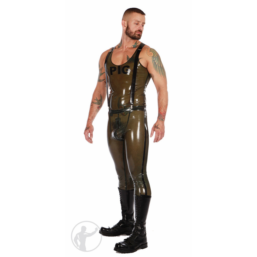 Rubber PIG Pants Thru Zip