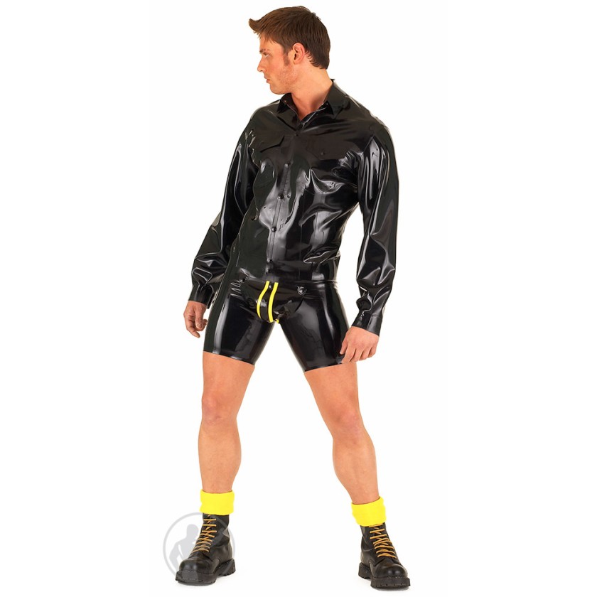 Rubber Cycle Shorts Cod Piece