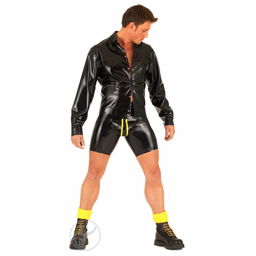 Rubber Cycle Shorts Cod Piece