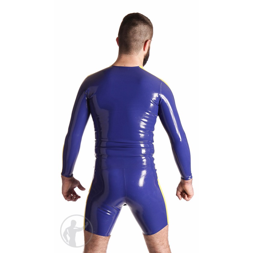 Rubber Track Shorts With Cod Piece