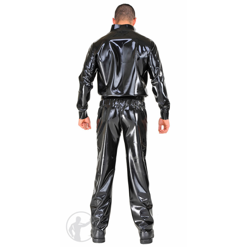 Rubber Jogging Pants