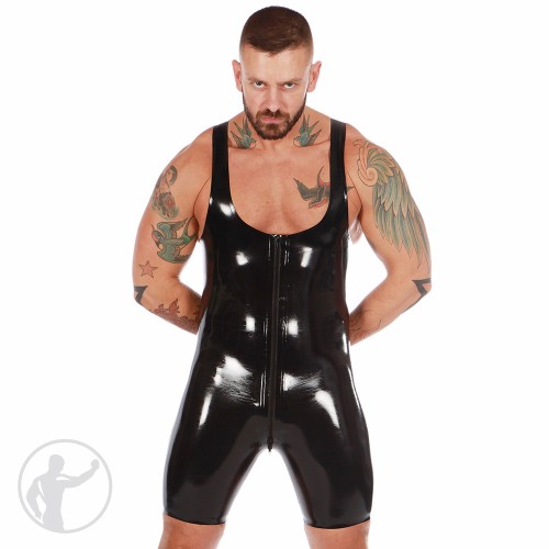 Rubber Tri Suit Thru Zip