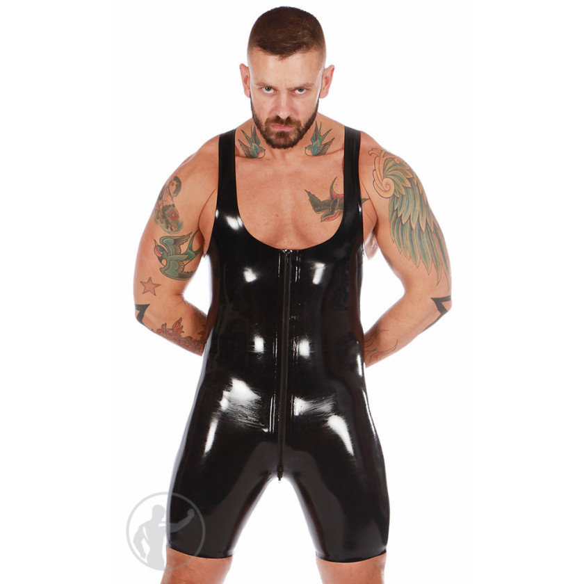 Rubber Tri Suit Thru Zip