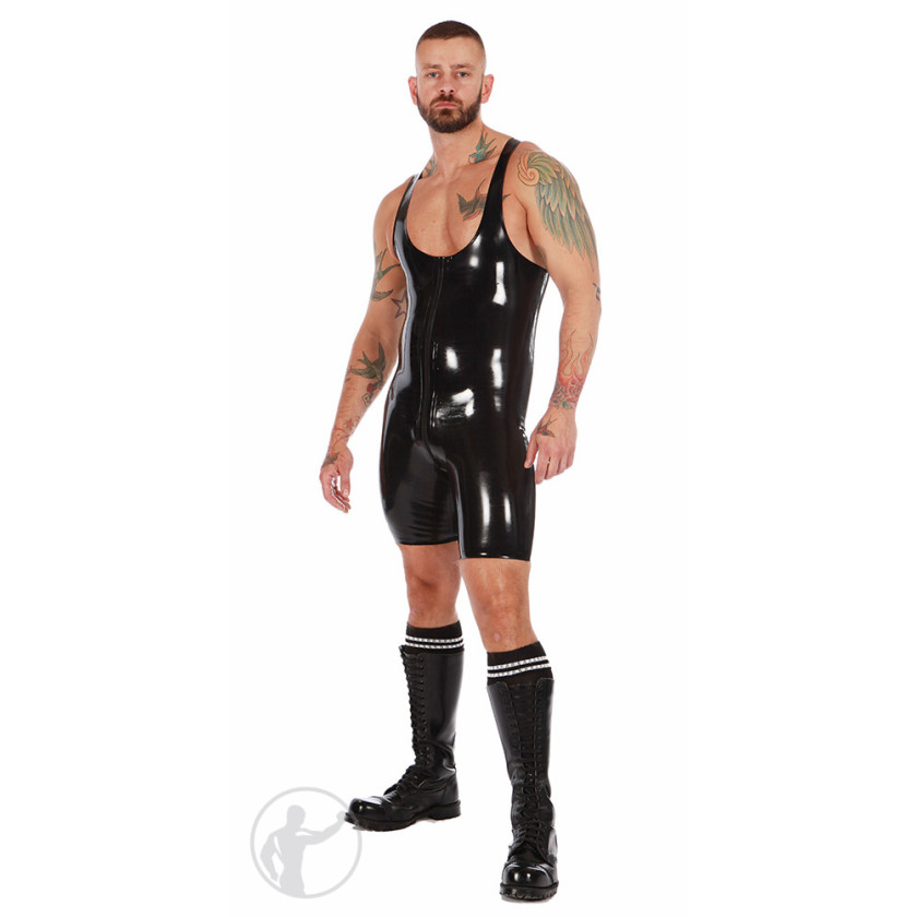 Rubber Tri Suit Thru Zip