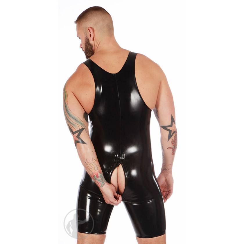 Rubber Tri Suit Thru Zip