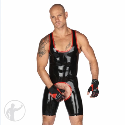 Rubber Y-Back Chaps Suit Large