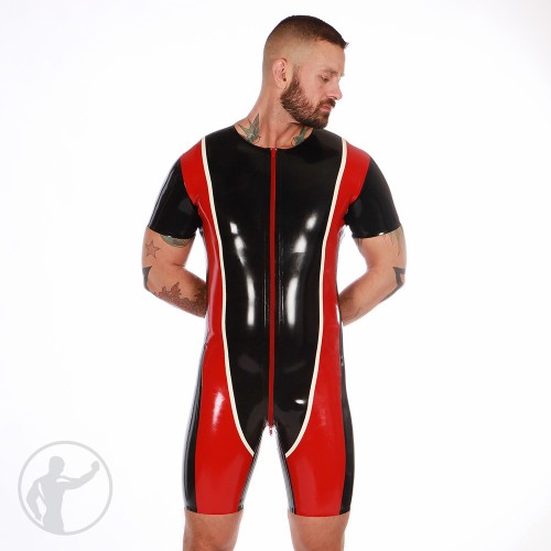 Rubber Xcelerator Suit Thru Zip