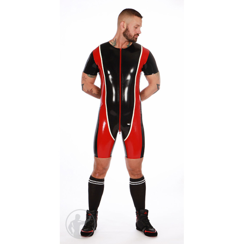 Rubber Xcelerator Suit Thru Zip