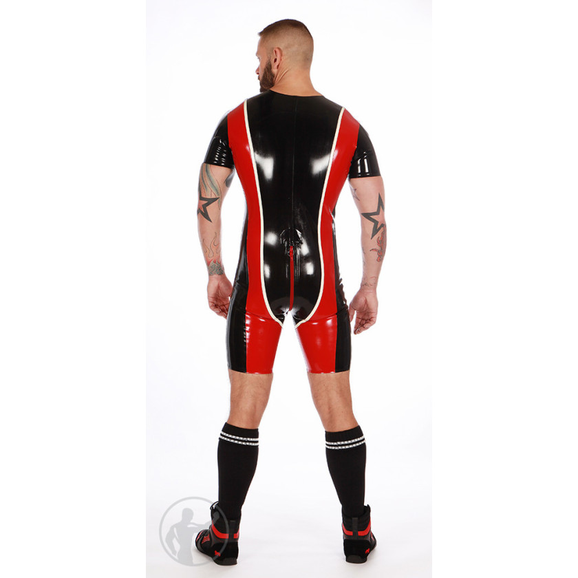 Rubber Xcelerator Suit Thru Zip