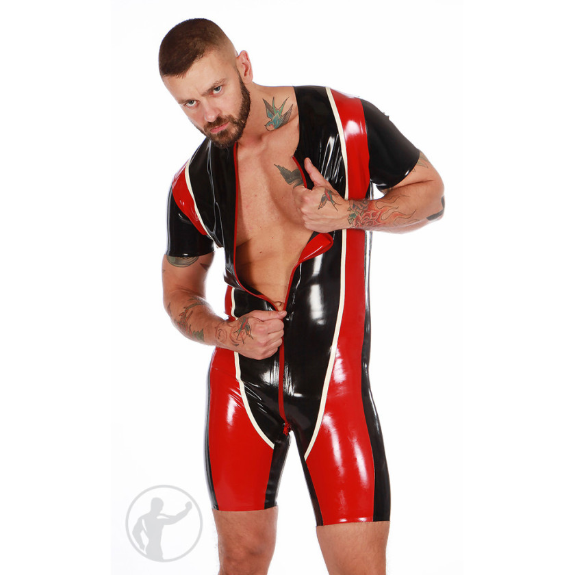 Rubber Xcelerator Suit Thru Zip