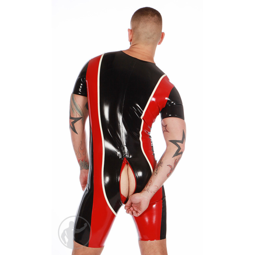 Rubber Xcelerator Suit Thru Zip