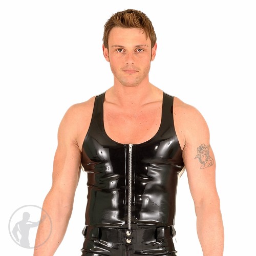 Rubber Tank Zip Front