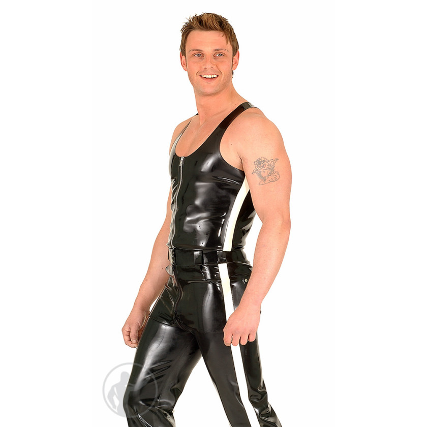 Rubber Tank Zip Front