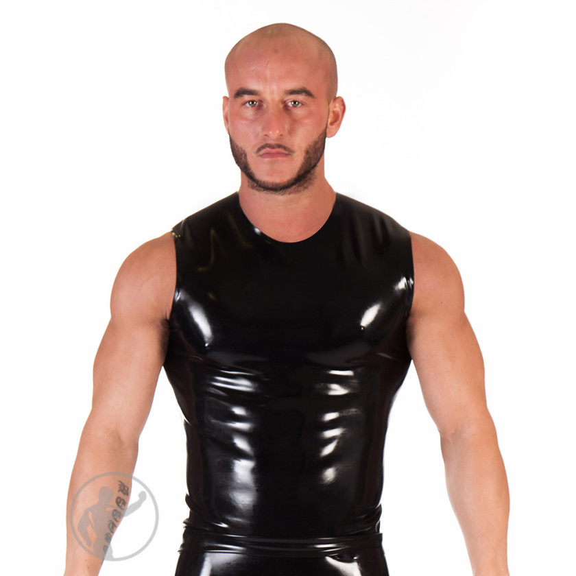 Rubber T-Shirt Sleeveless Medium Large