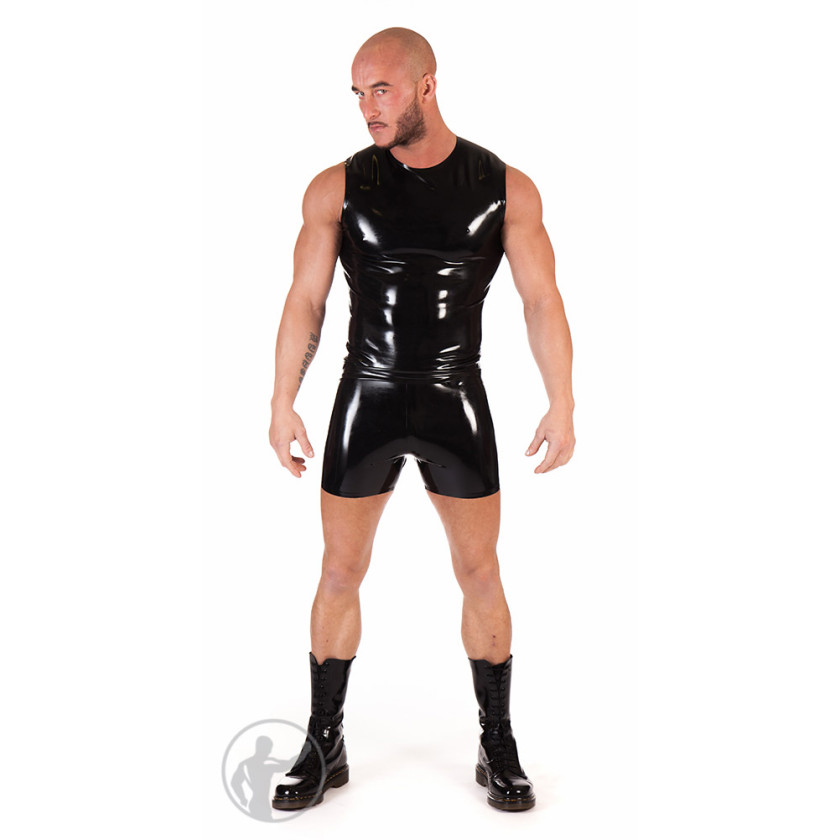 Rubber T-Shirt Sleeveless Medium Large