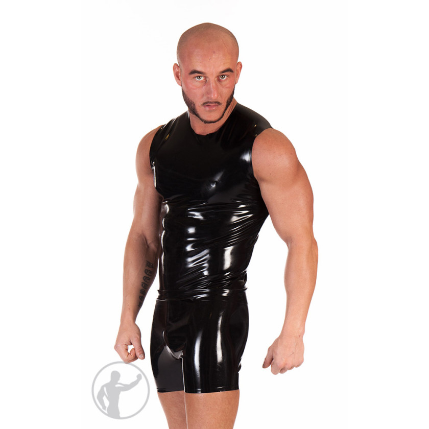 Rubber T-Shirt Sleeveless Medium Large