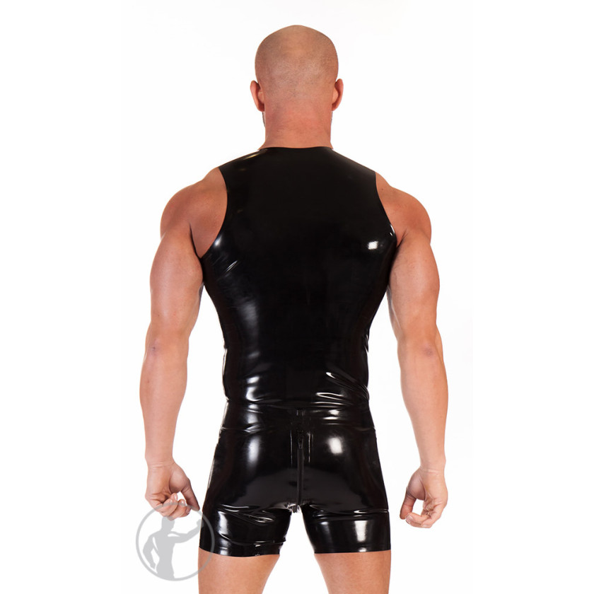 Rubber Muscle Top With Cross