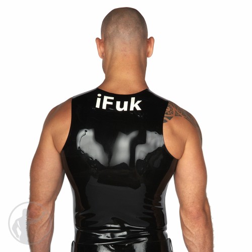 Rubber iFuk Logo Sleeveless T-shirt