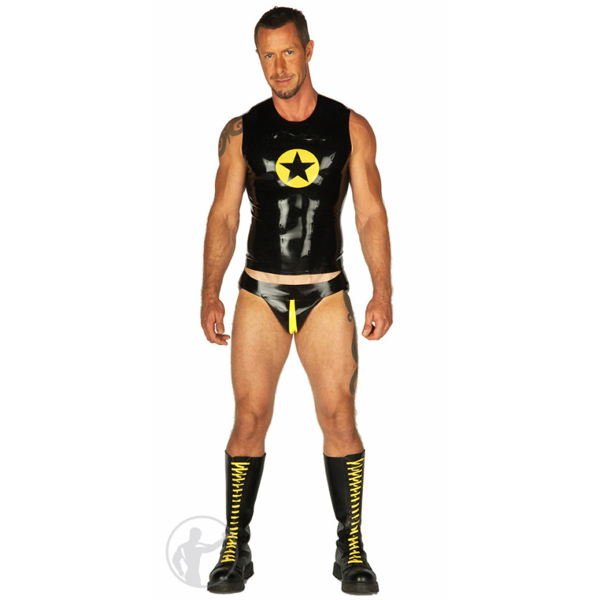 Rubber Star Logo Sleeveless T-Shirt