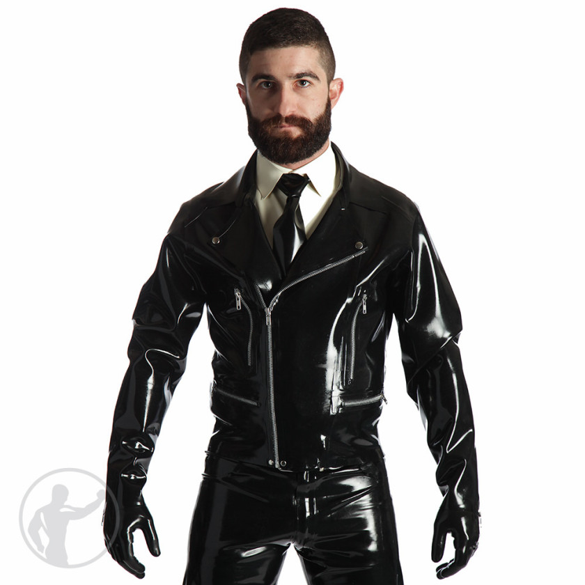 Rubber Motorbike Jacket