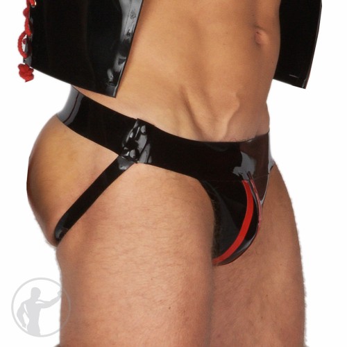 Rubber Jockstrap With Detachable Sides