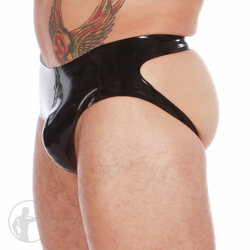 Rubber Jockstrap Briefs 