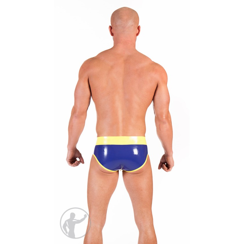 Rubber Low Rise Hip Briefs