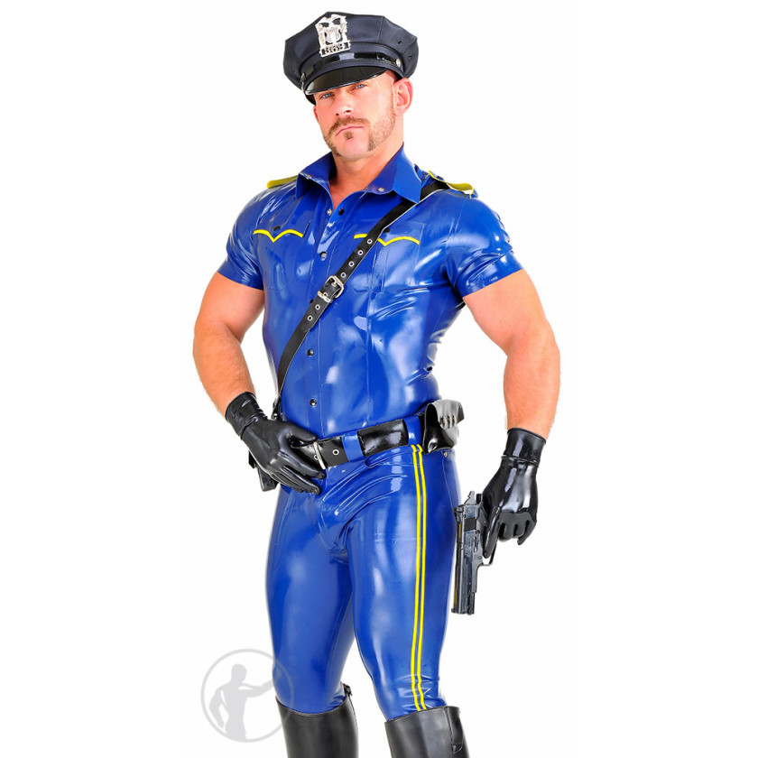 Rubber Cop Uniform