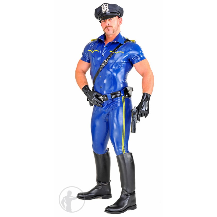 Rubber Cop Pants