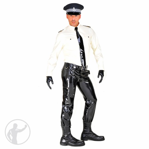 Rubber British Style Police Uniform