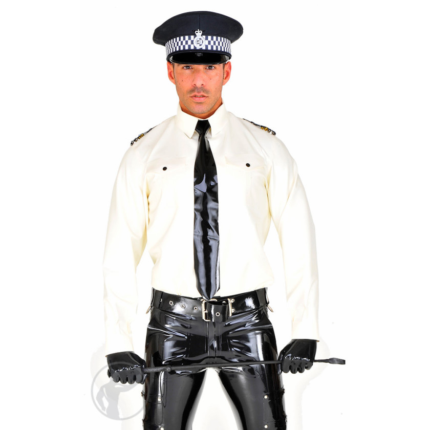 Rubber British Style Police Uniform