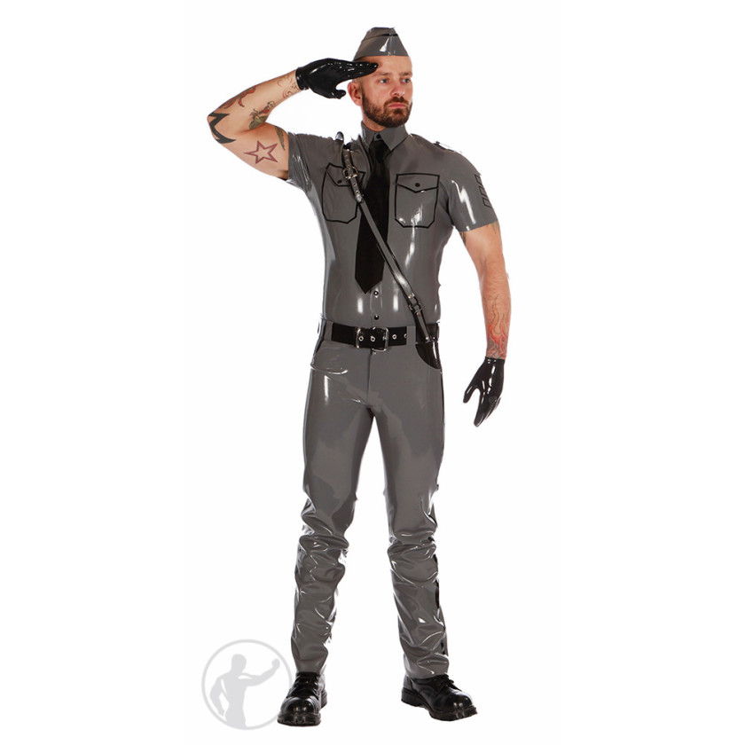 Rubber Military Corps Pants