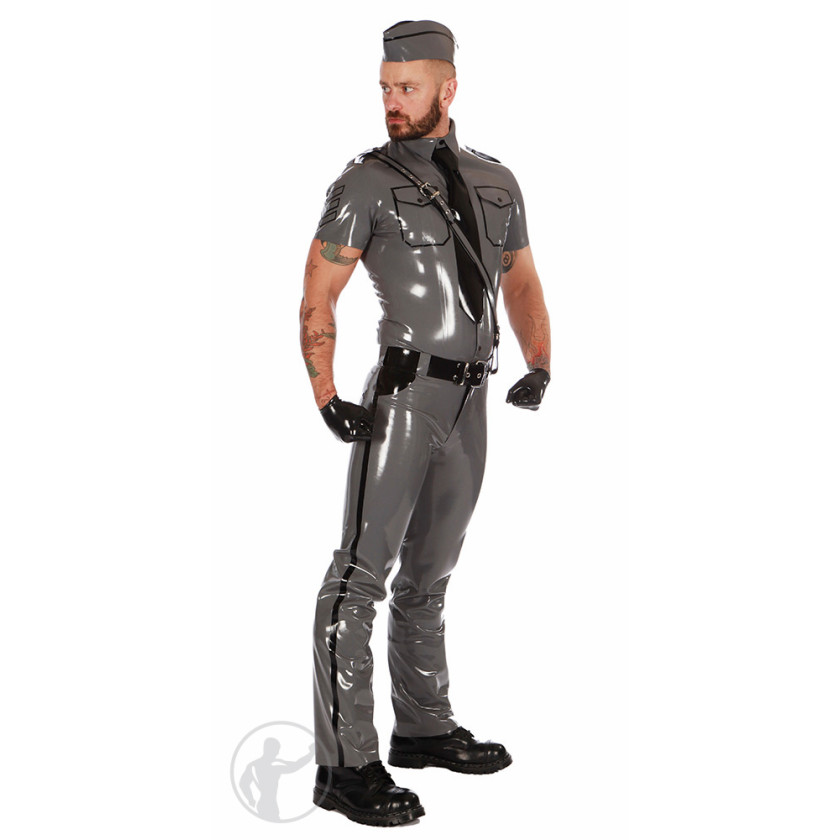 Rubber Military Corps Pants