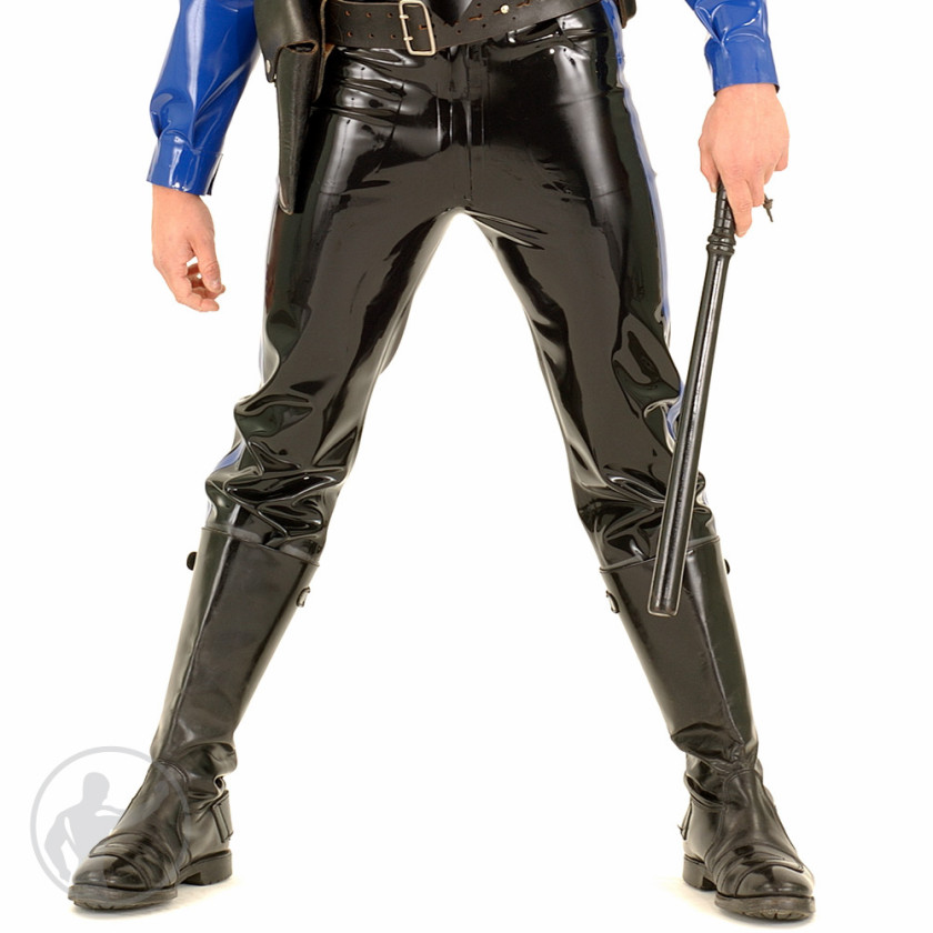 Rubber American Style Police Pants