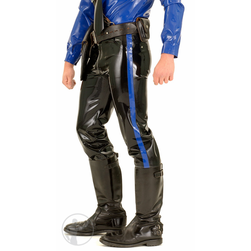 Rubber American Style Police Pants